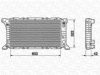 MAGNETI MARELLI 350213514000 Radiator, engine cooling